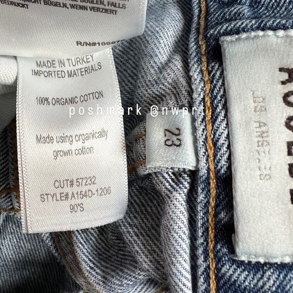 AGOLDE 90’s Pinch Waist Endless High Rise Waist Straight Leg 23 24 - Picture 6 of 13